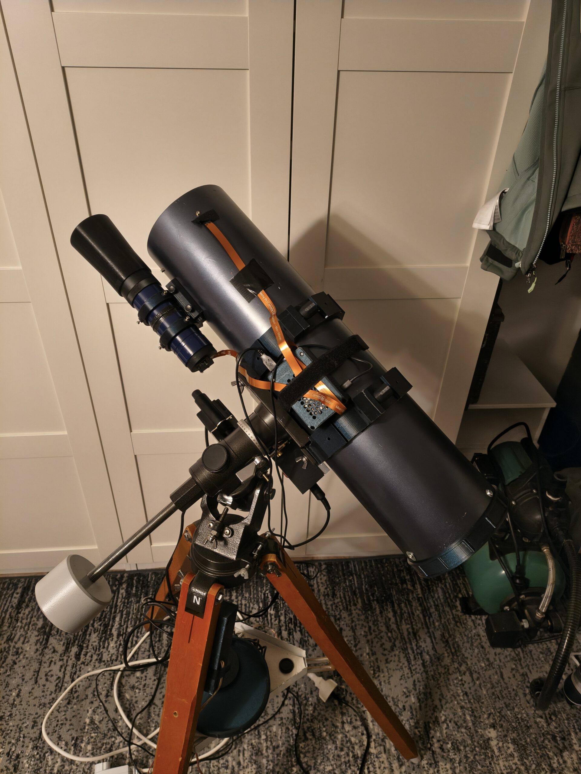 Selbstbau eines Foto-Spiegelteleskops